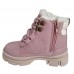 U.S.POLO ASSN TEXAS001A-PIN-LBE01 ΠΑΙΔΙΚΟ ΜΠΟΤΑΚΙ ΓΙΑ ΚΟΡΙΤΣΙΑ ΡΟΖ